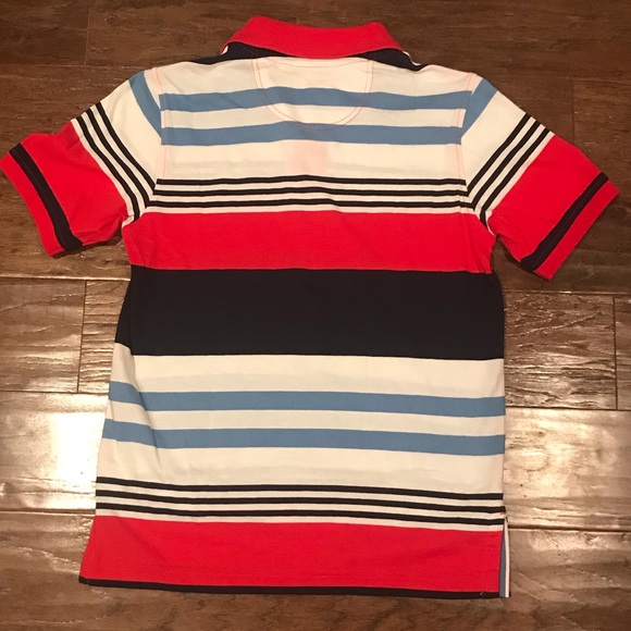 🍀Host Pick🍀 Red White and Blue Polo - Picture 2 of 3